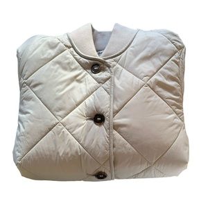 Barbour down quilted sweater/jacket, size 2